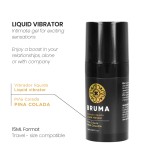 BRUMA - VIBRATORE LIQUIDO ULTRA SCORREVOLE PINA COLADA 15 ML
